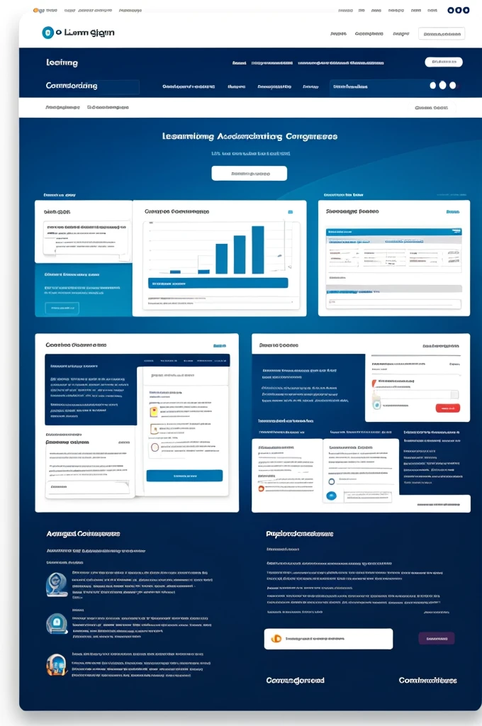 Home page of the e-learning platform showing progress graphs of: 
- Learning paths completed. 
- Completed courses - Courses in progress - Access frequency - Completed courses vs.. enrolled - Drop the course