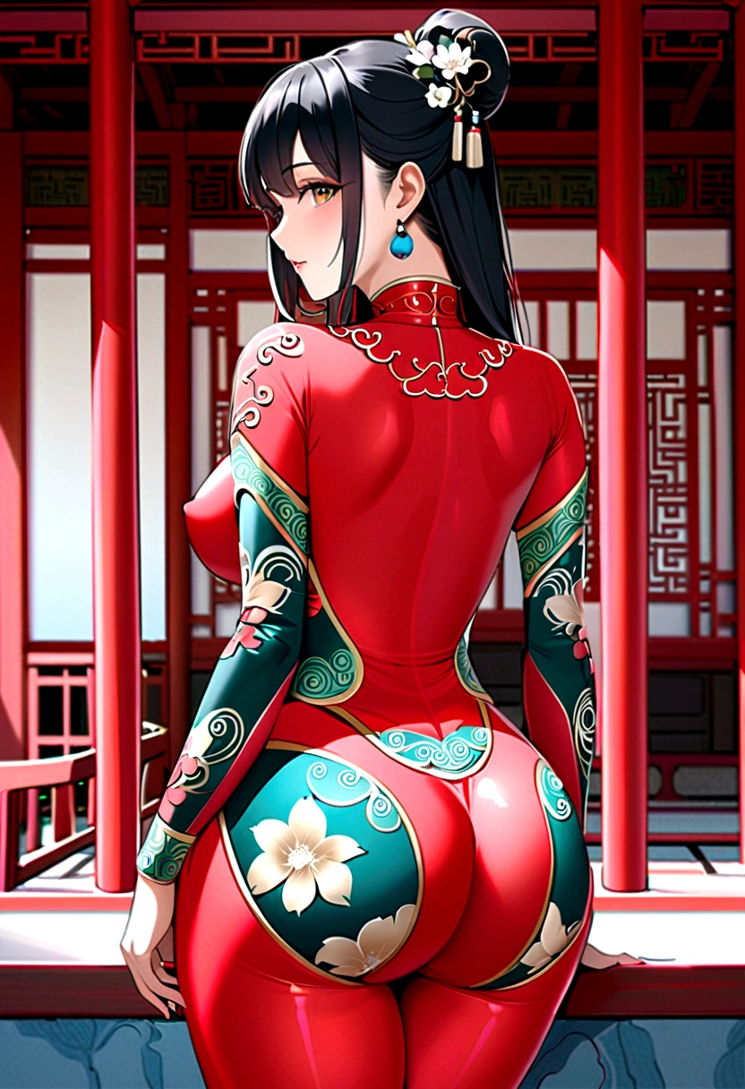 best quality big butt Ancient China public Bodysuit