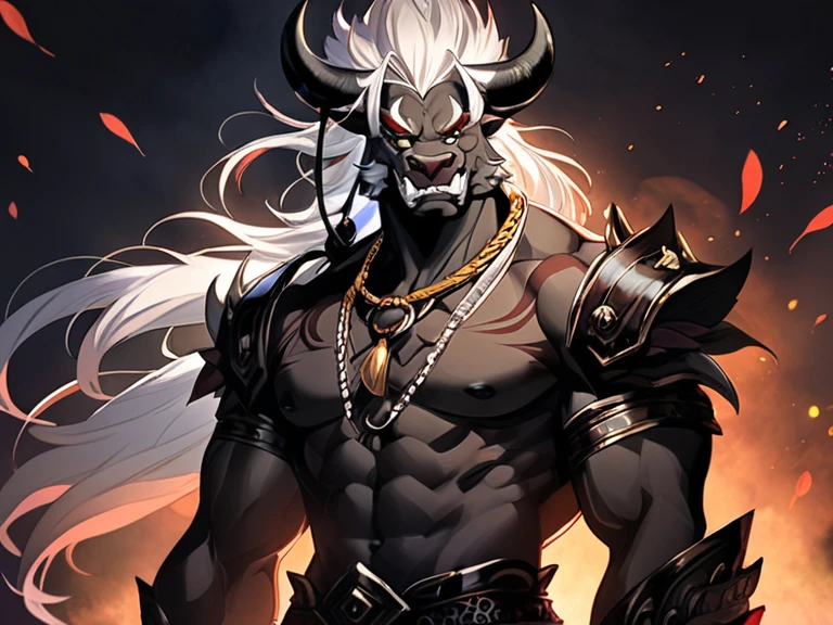 Male oni - add canine tusk