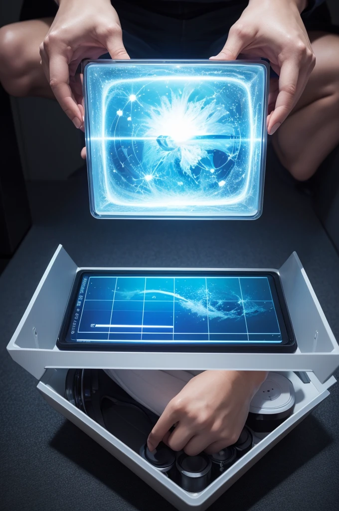 image extolling science and technique. image needs to be in a rectangular size