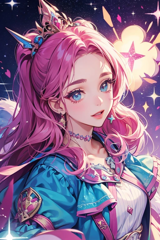 SHE is themed to Chupa Chups. SPARKLE; GLITTER