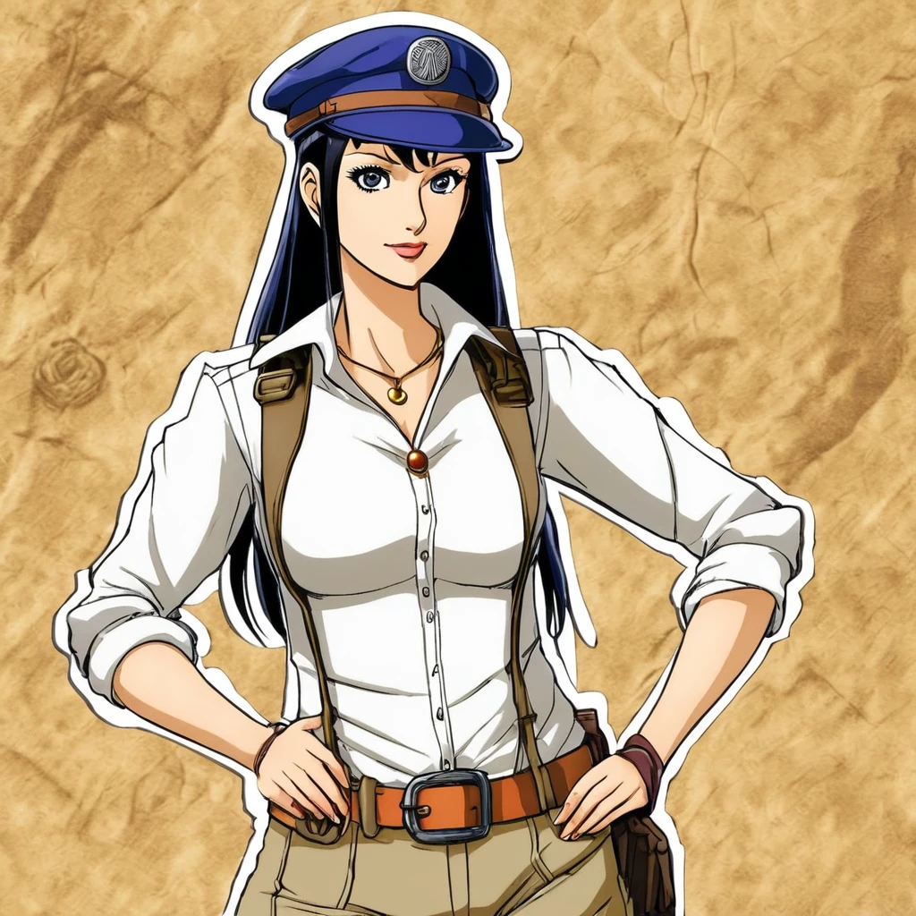 nico robin as an archaeologist in the 1920s