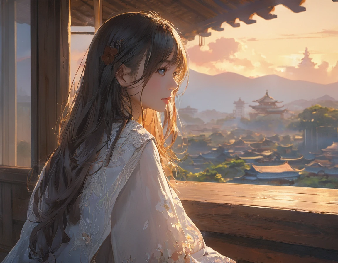 (masterpiece, Highest quality:1.2), One girl, alone