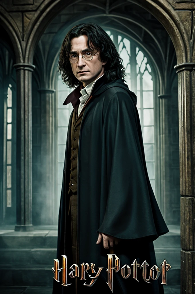 What the cover of the first Harry Potter book would be like if Snape were the protagonist