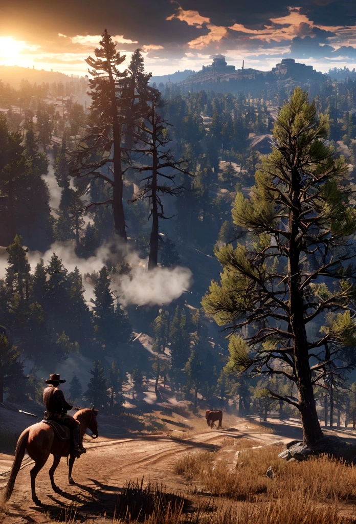 A beautiful open world like Red Dead 2