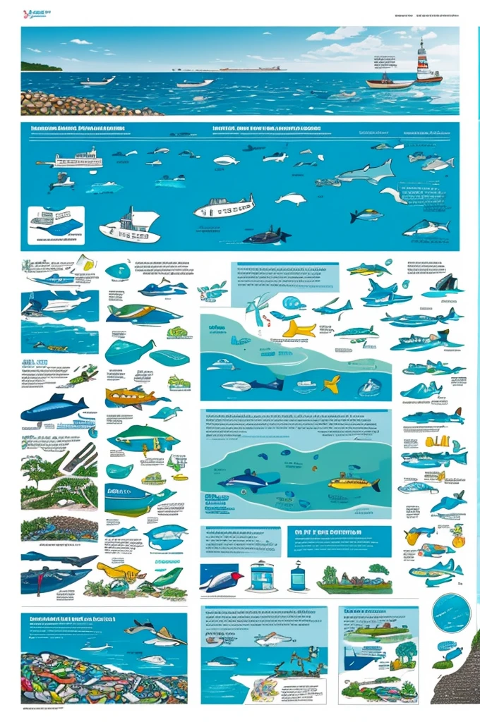 Create a sketch about an ecological innovation that aims to reduce the amount of plastic waste that reaches the oceans and promote the recyclability of materials in coastal and urban communities.
