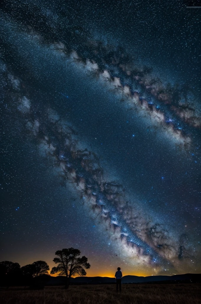 Seeing the galaxy and thinking about it