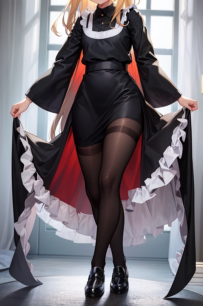 2b, 2b, black hairband, shairband, Short hair, White hair,Blake Black Skirt, black thighhighs, long boots, cleavage cutout, Clothes Cutout, shairband, high-heels, Long sleeves, , side slits, Skirt, Thigh boots, thighs thighs thighs thighs,BREAK looking at viewer, Full body,BREAK outdoors,BREAK (masutepiece:1.2), Best Quality, High resolution, Unity 8k Wallpaper, (Illustration:0.8), (Beautiful detailed eyes:1.6), extra detailed face, Perfect Lighting, extremely details CG, (Perfect hands, Perfect Anatomy),、(Skirt lift:1.3), (White panty:1.3)、(Skirt that rolls up:1.3)、(Fully exposed panties:1.5)