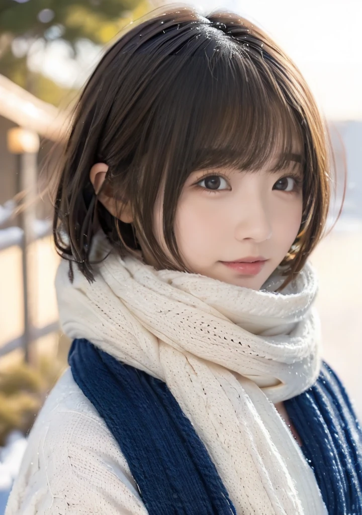 Being with a dog、Bonfire、Hair blowing in the wind、Medium Short Hair、Fluffy scarf、Expressing the whiteness of one's breath、Photo from the waist up、Night city illumination shot、Cowgirl Shot、Fur coat、豪華なグレーのミンクのFur coat、Wear fine leather boots、Luxury Bags、Inner turtleneck、Silver necklace and small silver earrings Millionaire style:1.4))、Full body photo、smile、 Caustics、Highly detailed photos、Very beautiful woman 、Ample breasts、No makeup、(8K、RAW Photos、Highest quality、masterpiece:1.2)、(Realistic、Realistic)、1 Girl、((Medium Short Hair、Midwinter、Cold region Snow falling、The wind is blowing、Fluttering Hair、Blur the background、Colorful illuminations、Looking into the camera:1.4))、