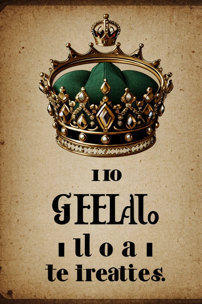 Hello, I would like to create some letters with a crown that say Glack 