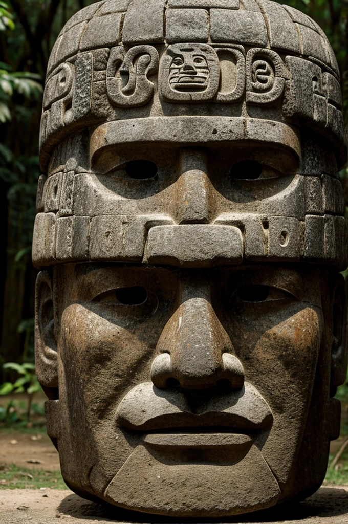 Olmec head