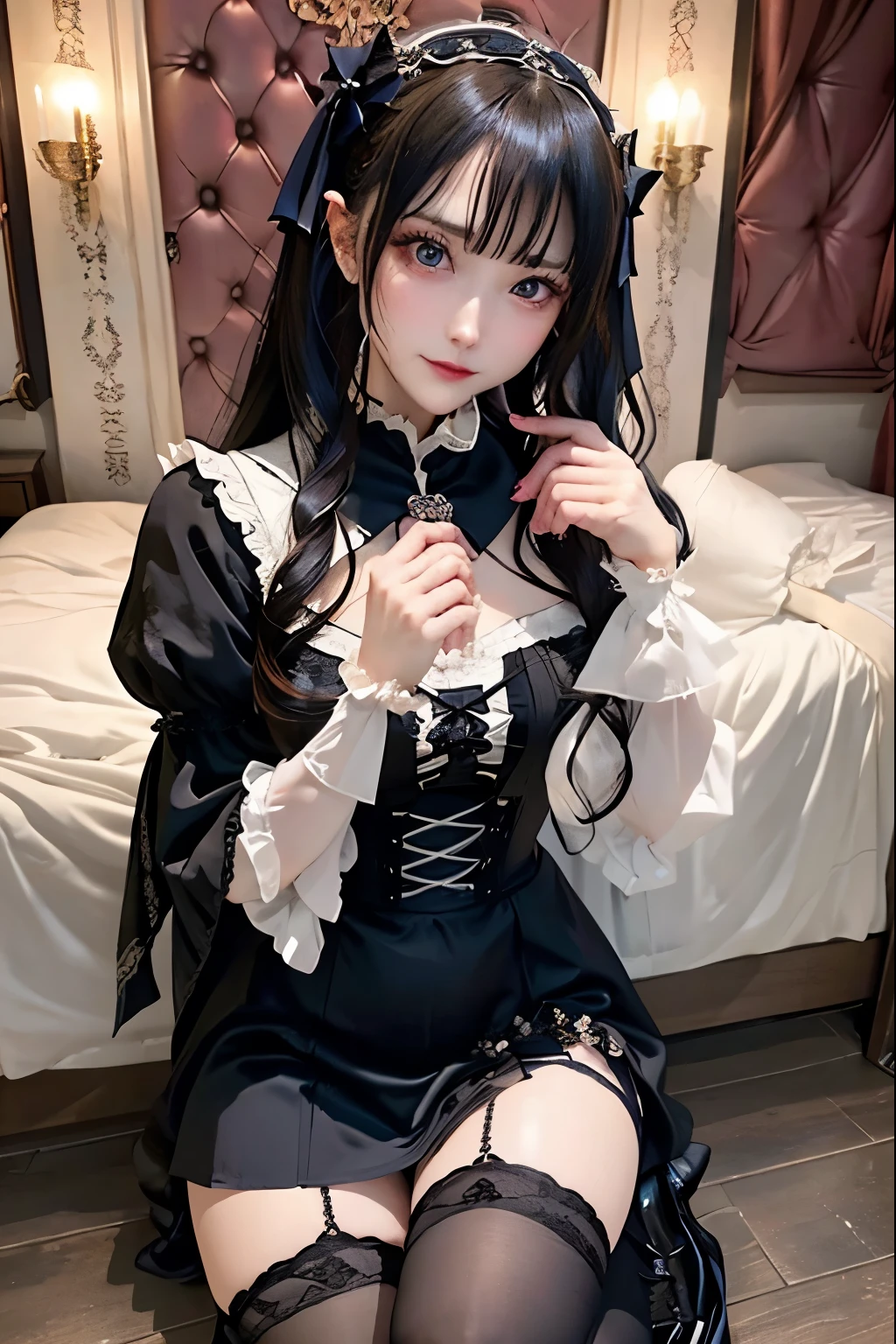 Hard Dark Gothic Makeup、Black dark eyeshadow、sad、Good skin radiance、Dark Gothicメイク、Dark smile、palace、The beauty of fragrance、24-years-old、Expression of intense sexual pleasure、Embarrassed look、Dark Gothic、Highest quality、Expression of sexual pleasure amid suffering、Drunk face、紫のMaid clotheysterious、Noble、sexy、Loving smile、Twin tail hair、Right blue eye, Left eye is red、Super tempting pose、Platform Heel Shoes、Heavy makeup、Gothic Lolita clothes、Silver Hair、Long Hair Straight Hair、Cute Gothic Lolita Dress、Beautiful Face、elegant features、Attractive face、Stained glass is the background、Chest glistening with sweat、The room is dark、goth long dress、Bell Sleeves、Wizard Sleeve、Decadent look、Sexually excited expression、Glossy thighs wet with water、Thighs that are wet and shiny with oil、Background of a room full of roses、sad expression、Rose Maiden、The embroidery is pink、The dress has pink embroidery.、Thigh-high socks、Knee-high socks、Gentle expression、Dark black eyeshadow、Stained glass and rose background、thighs are a little thin、Female Duo、Female couple、dark church background、Stained glass、Black metal world、Dark Castle、Dark Room、Slender body、gothic long dress、Victorian dress、Small breasts、Hold the wine in your right hand、Hold the lantern in your left hand、pantyhose、The bed is covered with roses、Her thighs are shining with sweat、My body is wet and shiny、Lots of glitter on the thighs、sweating、My thighs are sticky from sweating、Sweat glistening on my thighs, The whole body is sweaty and shiny、I sweated a lot.、My thighs are sweaty、My thighs are wet、My thighs are shining with sweat、A lot of sweat glistening all over the body、Slender body、Put your head on the pillow、Sleeping on a bed、Beautiful legs、Sleep with your legs stretched、Lying in bed、