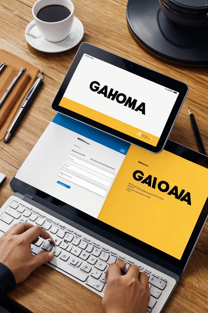 Create a brand with the word gaoma
