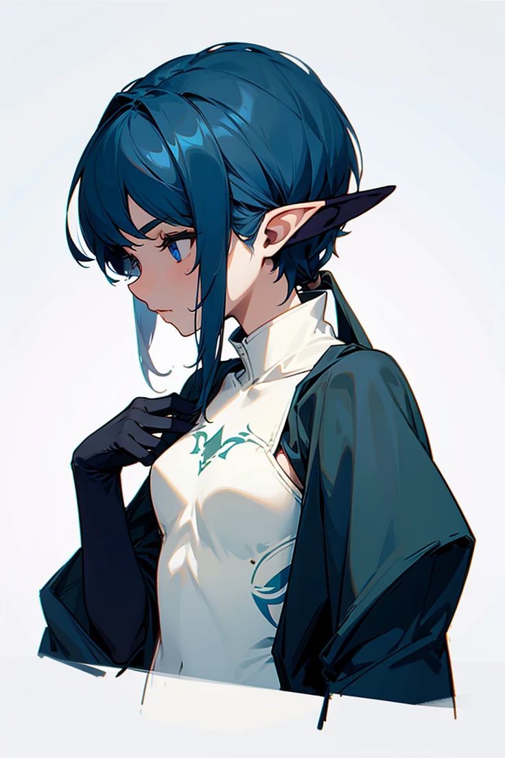 Keep the suit on. fully body. elf ears