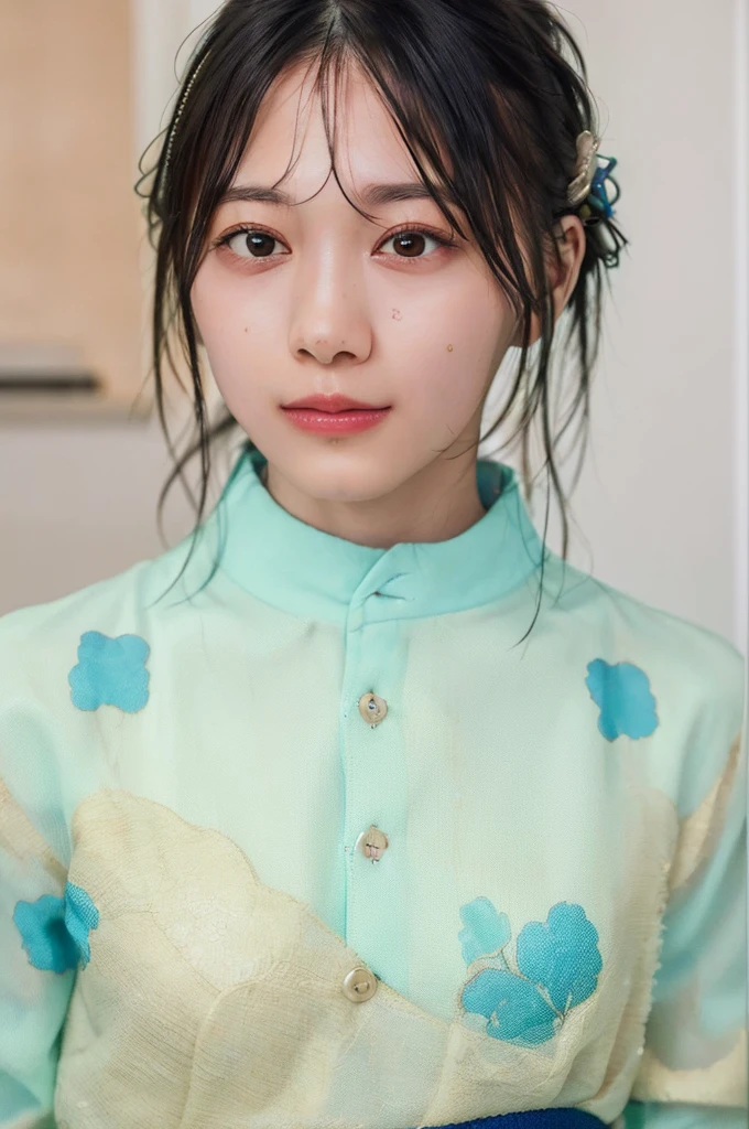 Cute Japanese Women Photos, Little Woman, 20-year-old, Beautiful and perfect face, brown, Beautiful Face, thin: 1.2, (photo Realistic:1.4), (hyper Realistic:1.4), (Realistic:1.3),
(Smoother lighting:1.05), (Improving the quality of cinema lighting:0.9), 32k,
1 Girl,20-year-oldの***, Realistic lighting, Backlight, The light shines on your face, Ray Tracing, (Bright light:1.2), (Improvement of quality:1.4),
(Highest quality Realistic textured skin:1.4), fine grain, Detailed face,
(tired, Sleepy and happy), (smile:0), Face close-up, 
(Accentuates body lines:1.1), (Enhances the beauty of skin texture:1.1)