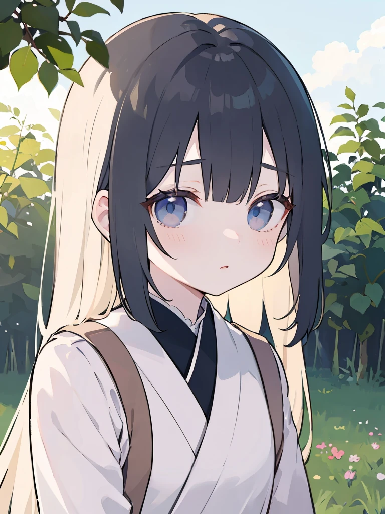 Character FeaturesHairstyle：Long black hair ponytail sex：Brave girl bangs：Bangs Accessories：猫の耳衣装騎士の鎧視点・アングルフロントビュー下からのアングル背景緑豊かな森太陽の光が差し込む木漏れ日季節・雰囲気summerの爽やかさサマーズ（summer）Light and shadowLight and shadow from sunlightOther elementsLegendJapanThe viewer follows the character&#39;s gaze