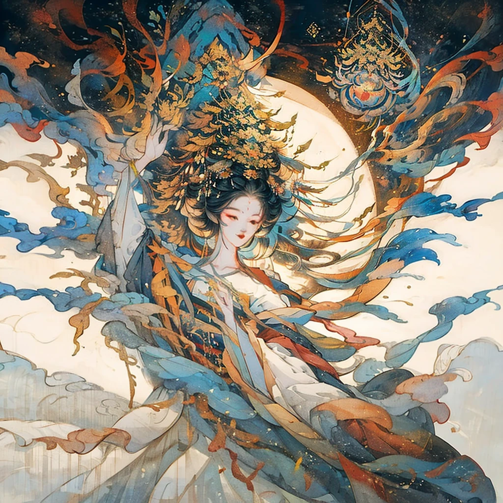 painting of a snowy mountain path with tibetan prayer flags, painterly illustration, colorful concept art, a beautiful artwork illustration, jen bartel, in the snow mountains, colorful digital painting, painterly concept art, by Simon Gaon, winter concept art, inspired by Tuomas Korpi, jessica rossier color scheme, with a snowy mountain and ice