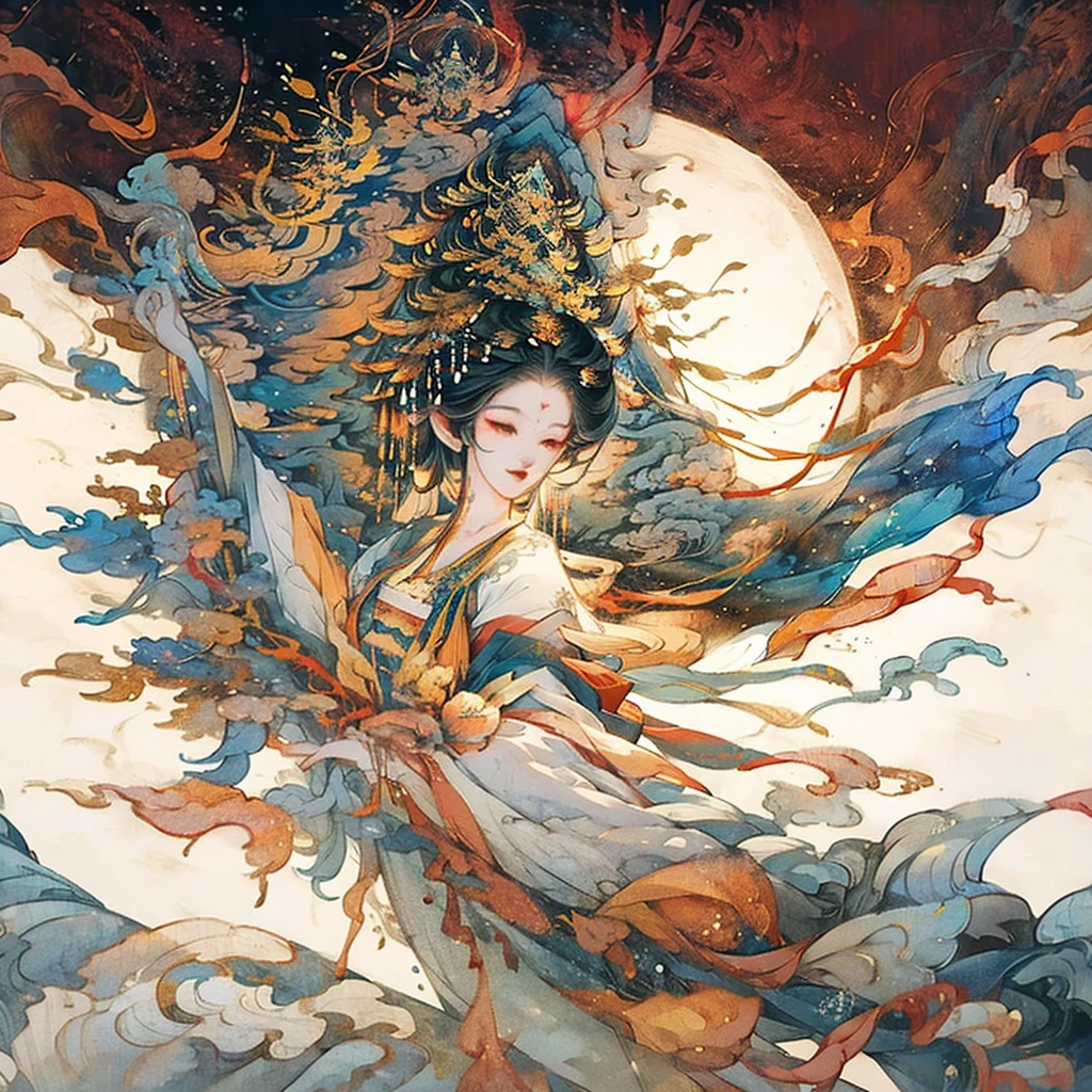 painting of a snowy mountain path with tibetan prayer flags, painterly illustration, colorful concept art, a beautiful artwork illustration, jen bartel, in the snow mountains, colorful digital painting, painterly concept art, by Simon Gaon, winter concept art, inspired by Tuomas Korpi, jessica rossier color scheme, with a snowy mountain and ice