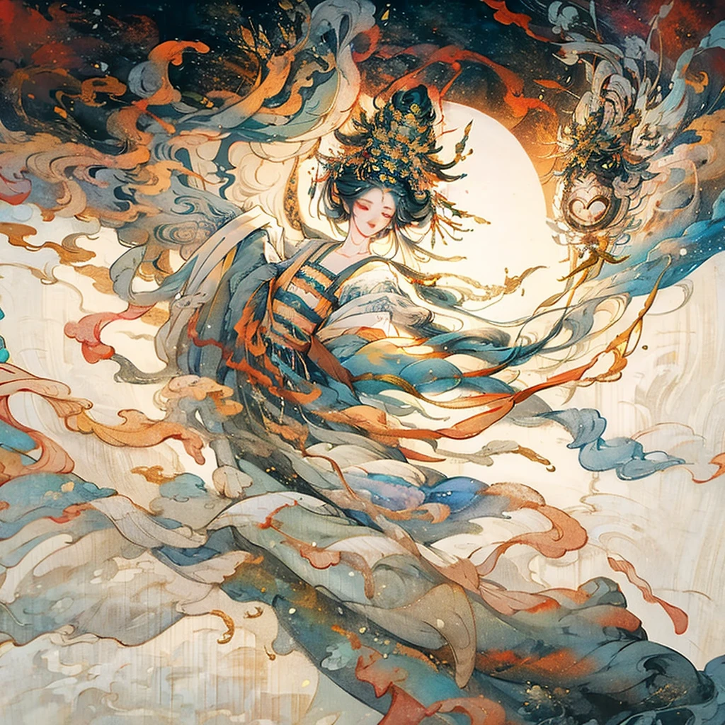 painting of a snowy mountain path with tibetan prayer flags, painterly illustration, colorful concept art, a beautiful artwork illustration, jen bartel, in the snow mountains, colorful digital painting, painterly concept art, by Simon Gaon, winter concept art, inspired by Tuomas Korpi, jessica rossier color scheme, with a snowy mountain and ice