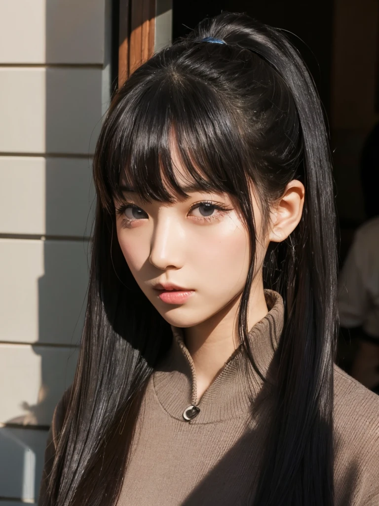 Character FeaturesHairstyle：Long black hair ponytail sex：Brave girl bangs：Bangs Accessories：猫の耳衣装騎士の鎧視点・アングルフロントビュー下からのアングル背景緑豊かな森太陽の光が差し込む木漏れ日季節・雰囲気summerの爽やかさサマーズ（summer）Light and shadowLight and shadow from sunlightOther elementsLegendJapanThe viewer follows the character&#39;s gaze.A man rubs a girl's chest、The clavicle is visible、Big Breasts、Big Tits、transformation