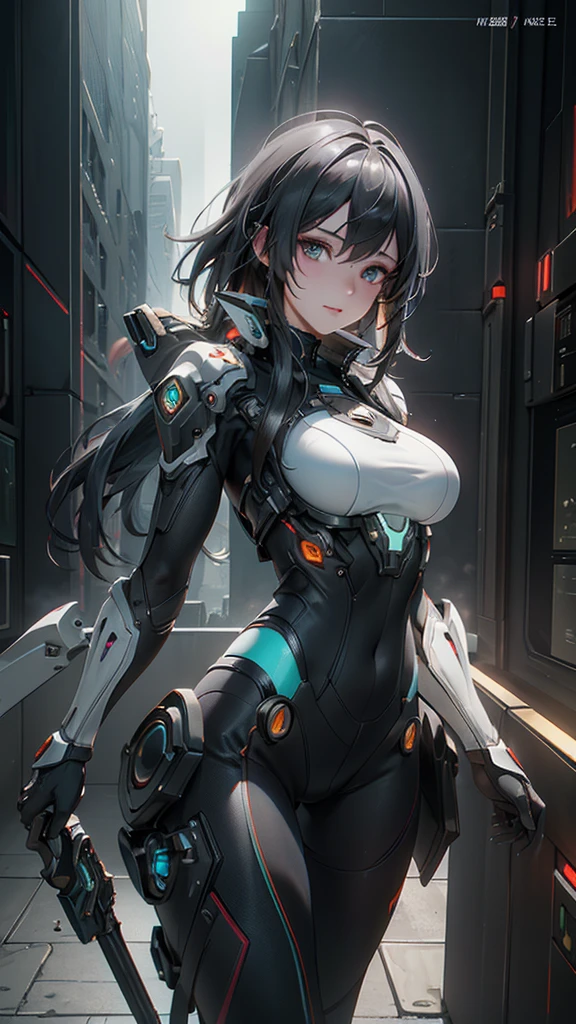((Best quality)), ((masterpiece)), (detailed:1.4), 3D, an image of a beautiful cyberpunk female,HDR (High Dynamic Range),Ray Tracing,NVIDIA RTX,Super-Resolution,Unreal 5,Subsurface scattering,PBR Texturing,Post-processing,Anisotropic Filtering,Depth-of-field,Maximum clarity and sharpness,Multi-layered textures,Albedo and Specular maps,Surface shading,Accurate simulation of light-material interaction,Perfect proportions,Octane Render,Two-tone lighting,Wide aperture,Low ISO,White balance,Rule of thirds,8K RAW,