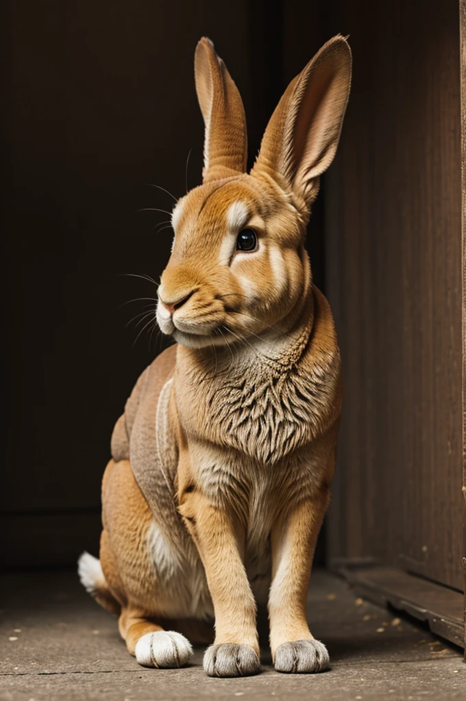 A mature and realistic buny girl