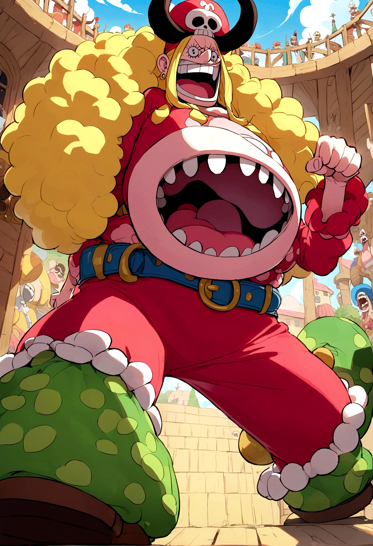 one piece、Charlotte Linlin Big Mom Pirates / captain