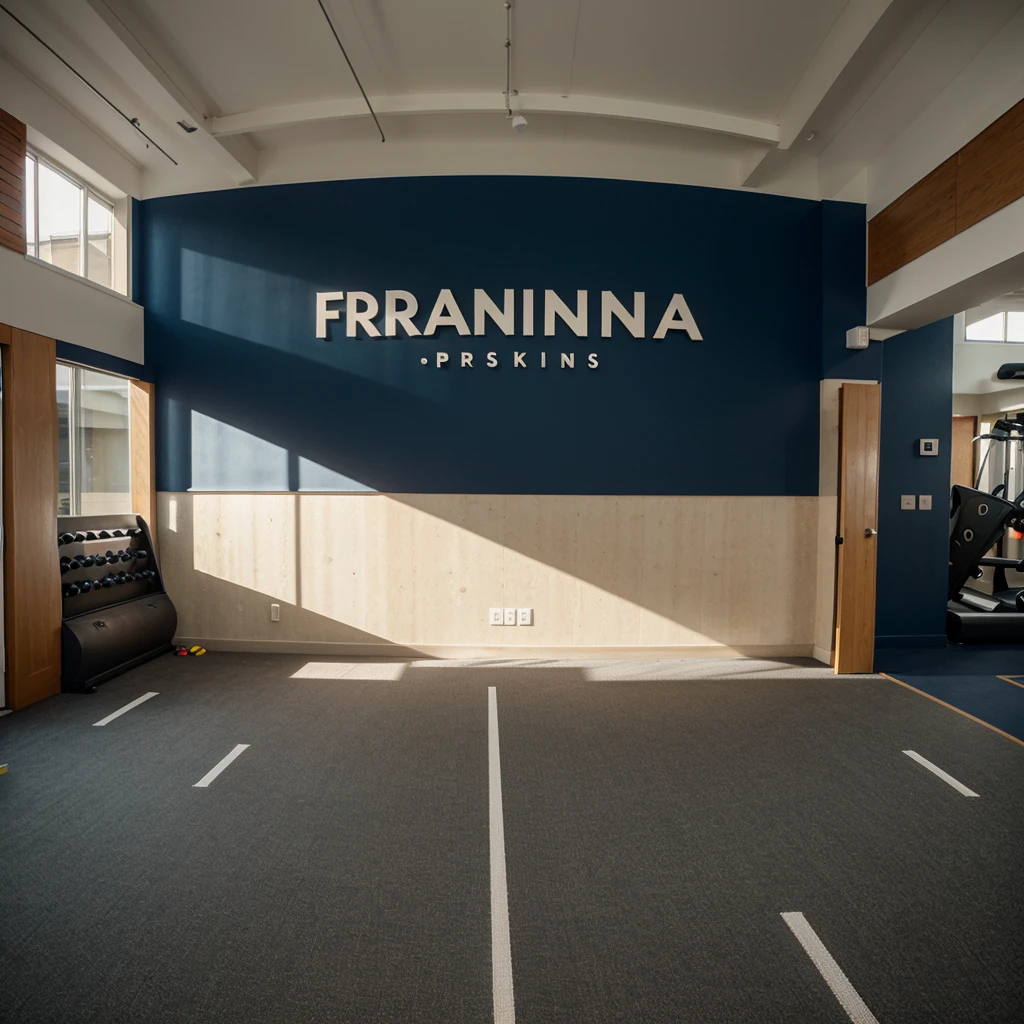 Logo with name: Franklin.
Let it be inspired by the Physical Activity Area. Don&#39;t believe any person, just create the logo.