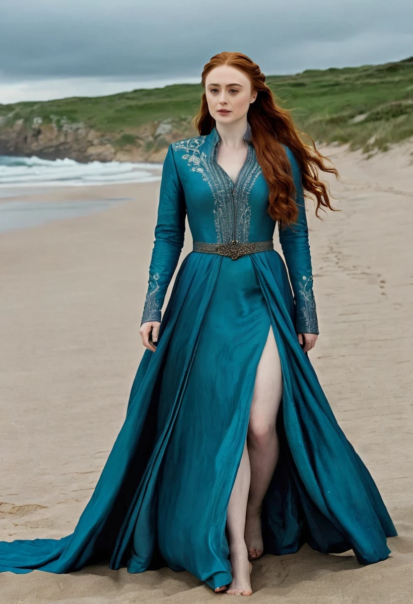 Sansa stark on the beach