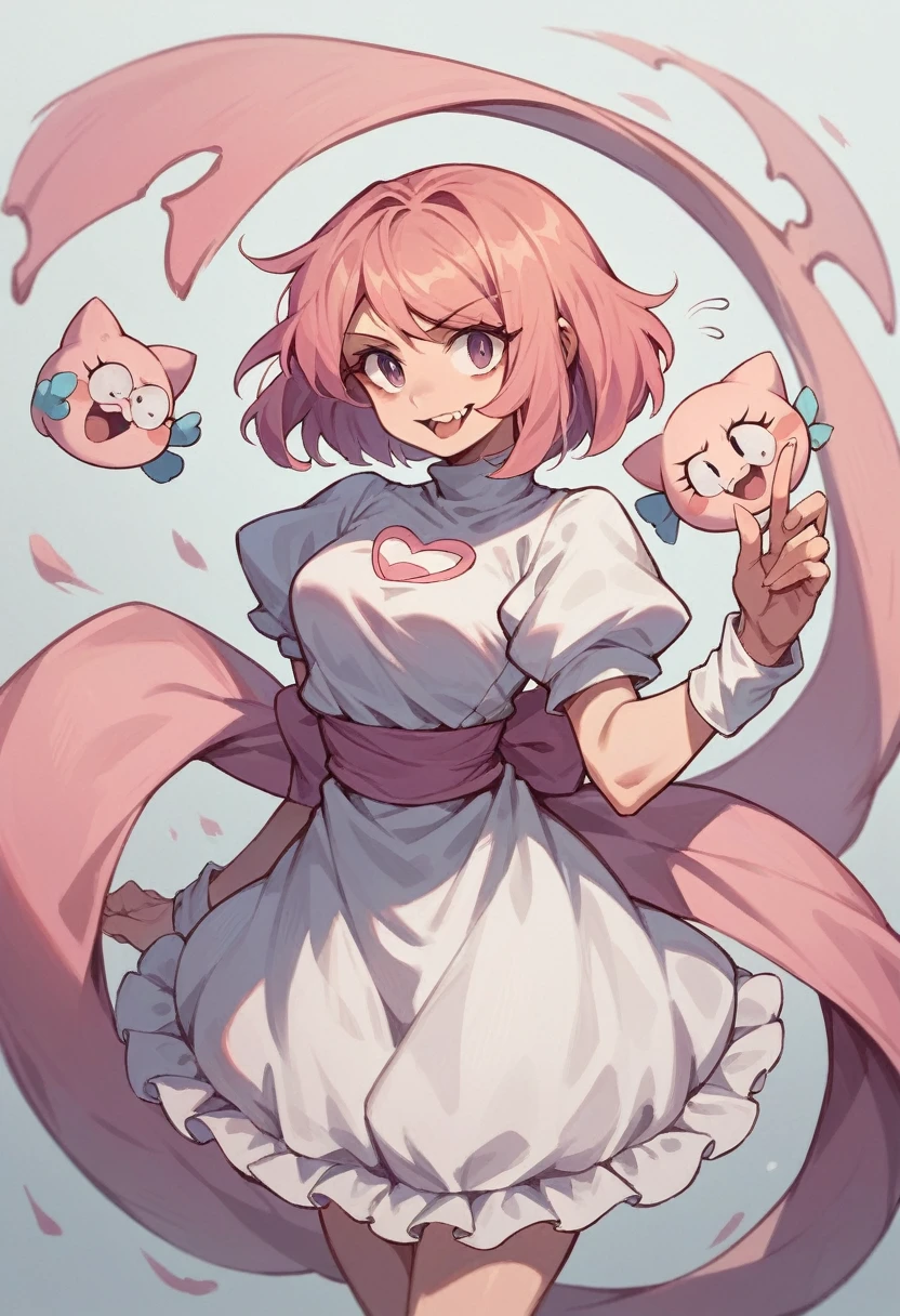 Mad Mew Mew ( undertale) I&#39;m in a black bikini, big tits, full body