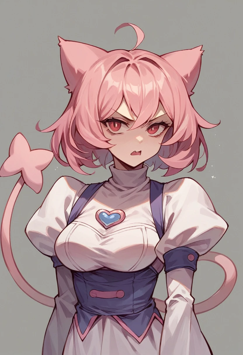 Mad Mew Mew ( undertale) I'm in a black bikini, big tits, full body