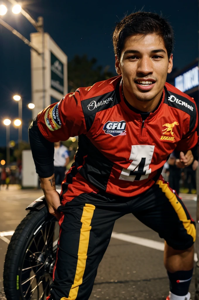 Suarez is a racer