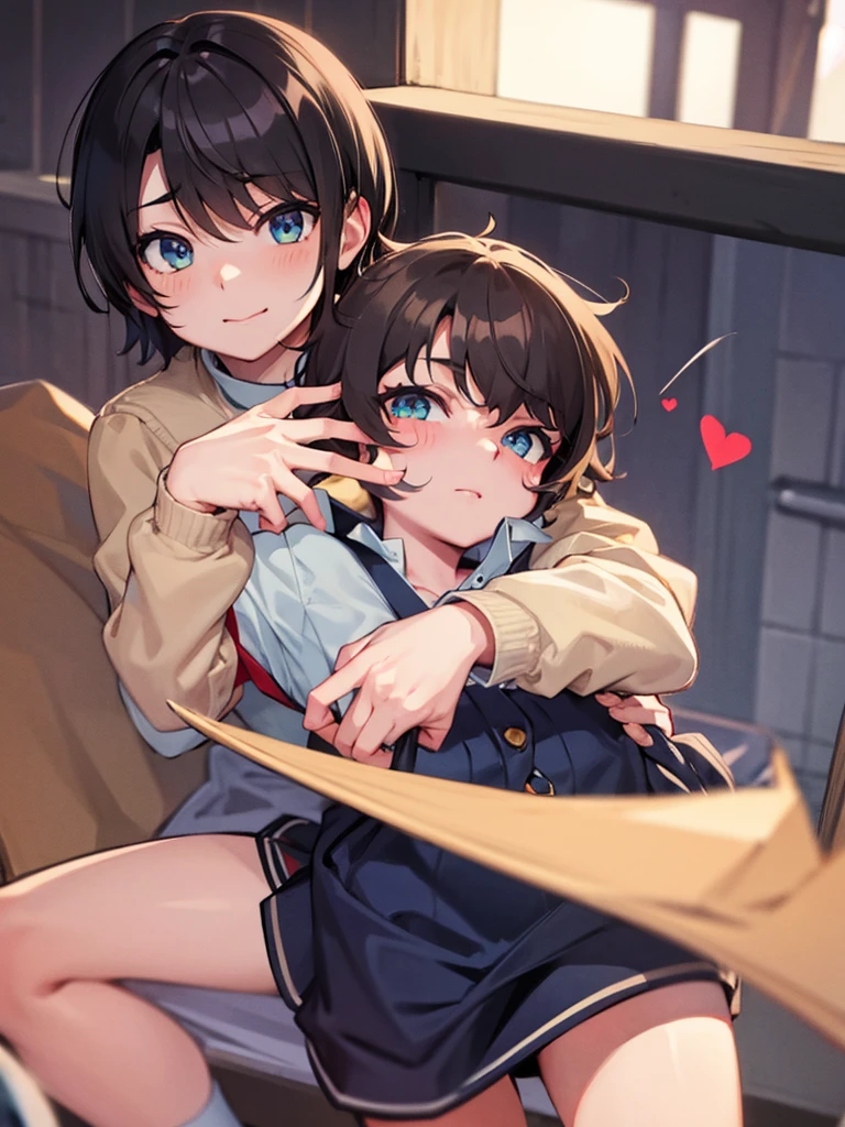 Heart in hands、tomboy
