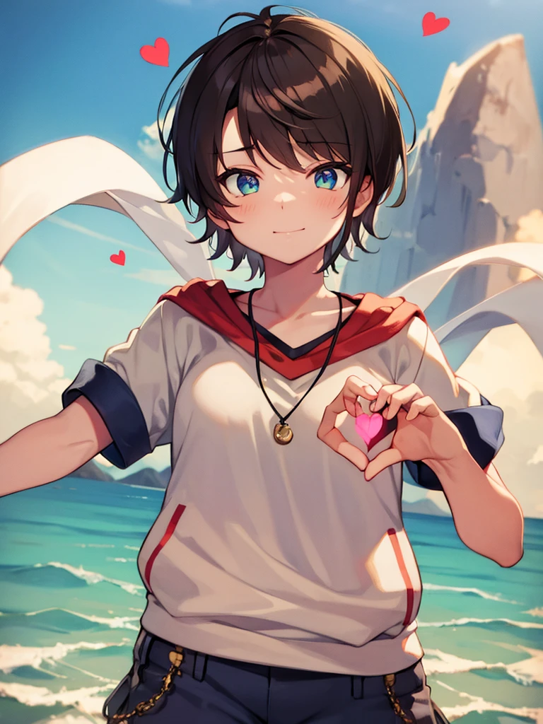 Heart in hands、tomboy