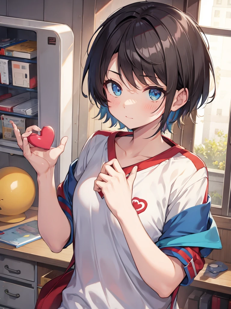 Heart in hands、tomboy
