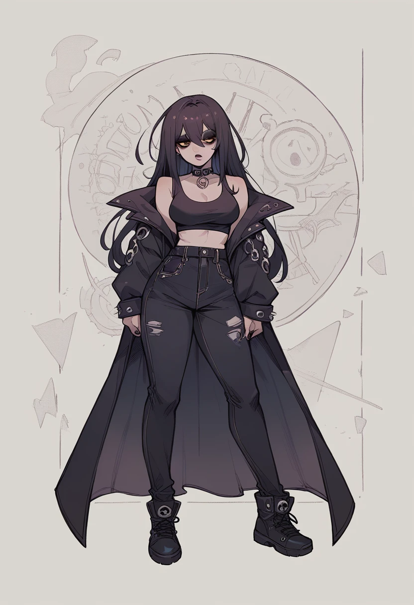 Noir (nod) big goth full body