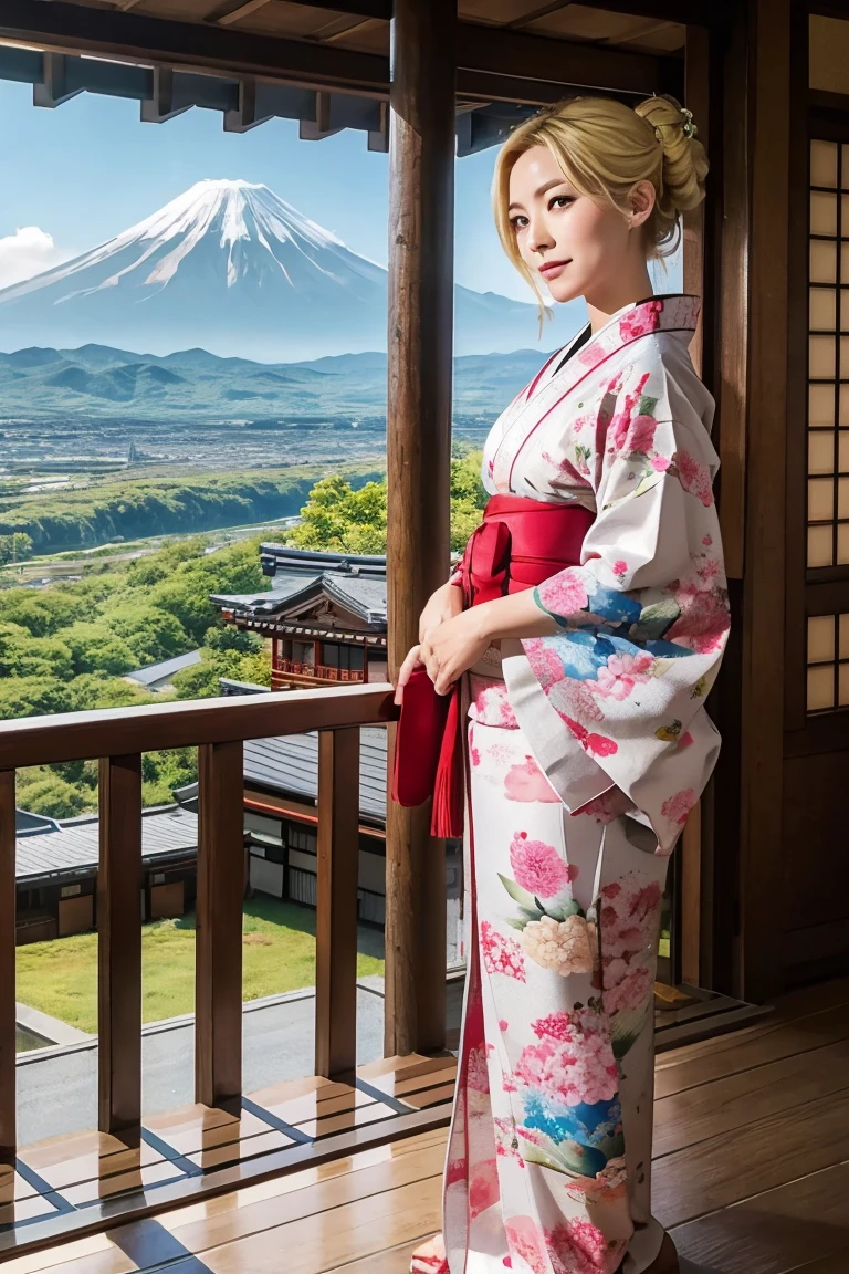 kimono,family,Blonde,Panorama Niseko