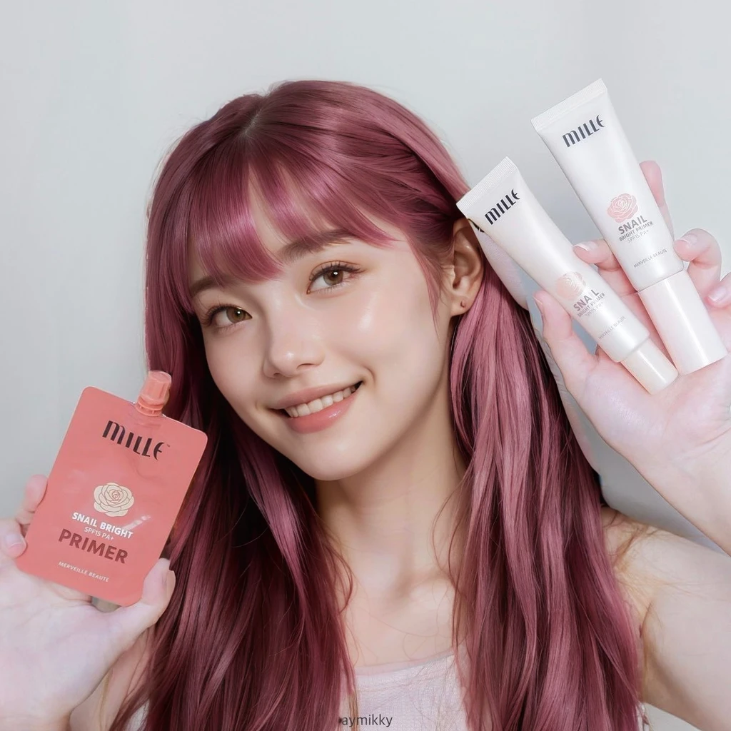raw, realistic, no makeup, long hair, pink color hair, no makeup, portrait, looking at viewer, Confident grin