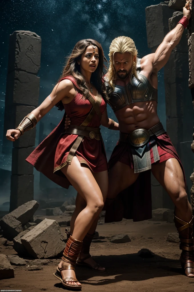 Thor fight with prabhaa kalki