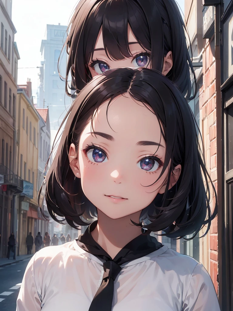 ((Highest quality)), ((masterpiece)), (detailed),Perfect Face,Strong light from the front,With front light,YCharacter balance,ICharacter balance,