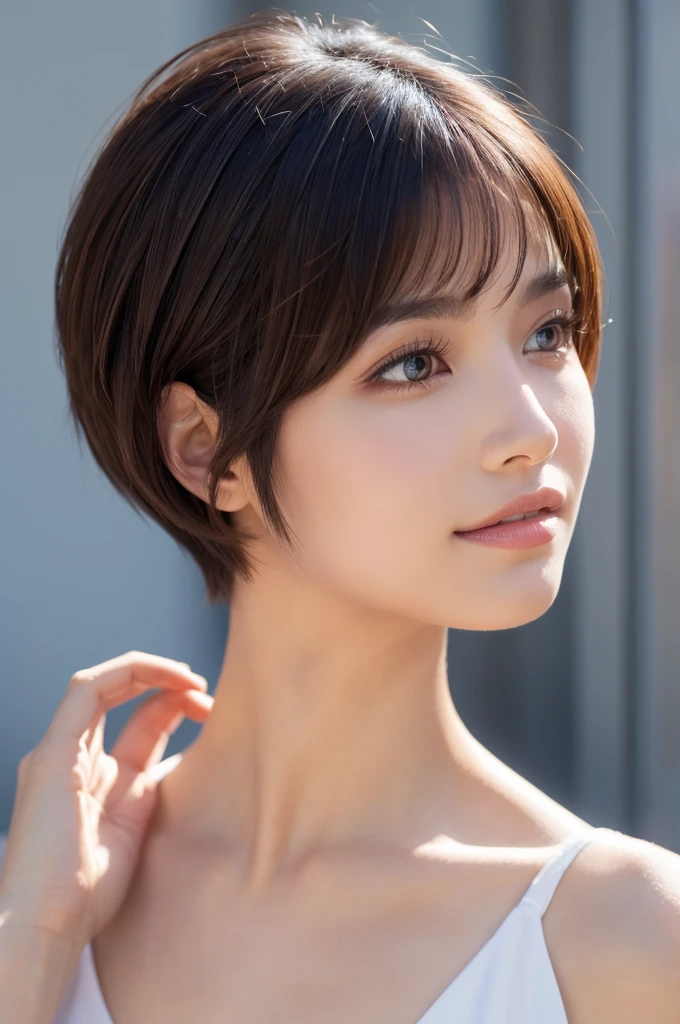beauty short hair
