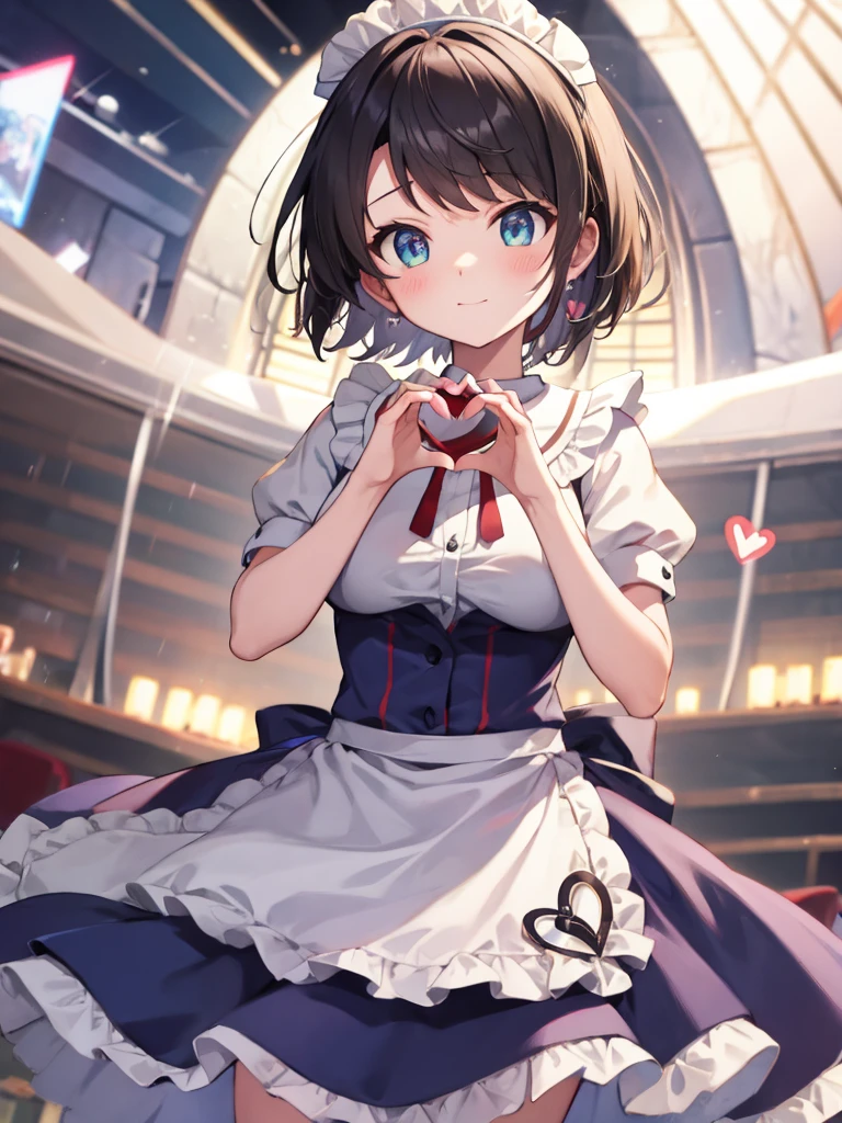Maid、Heart in hands、Jump