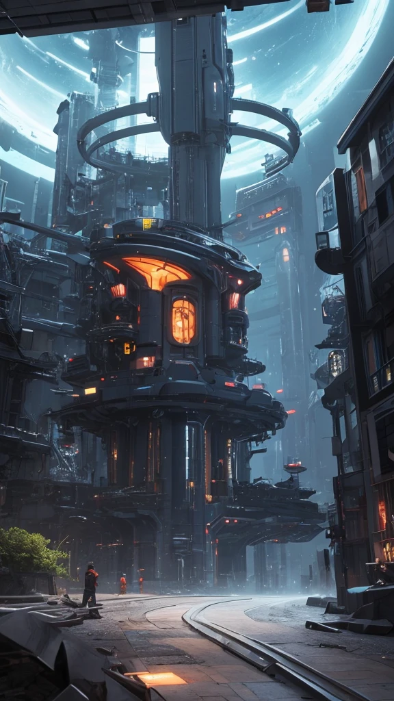Create a futuristic orat