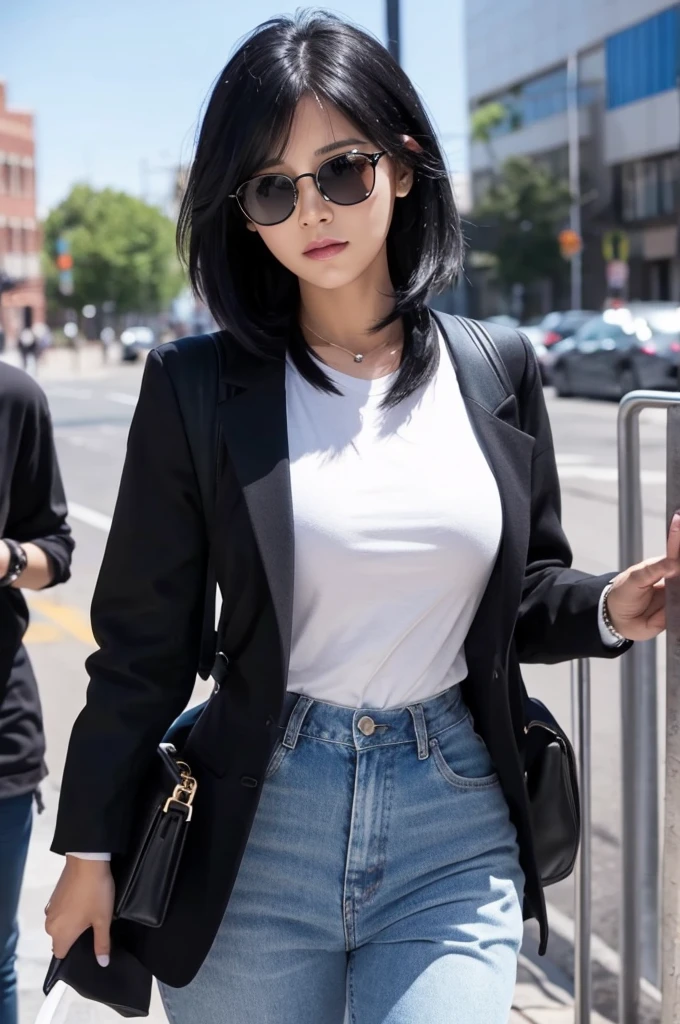 Black Hair　cool　woman