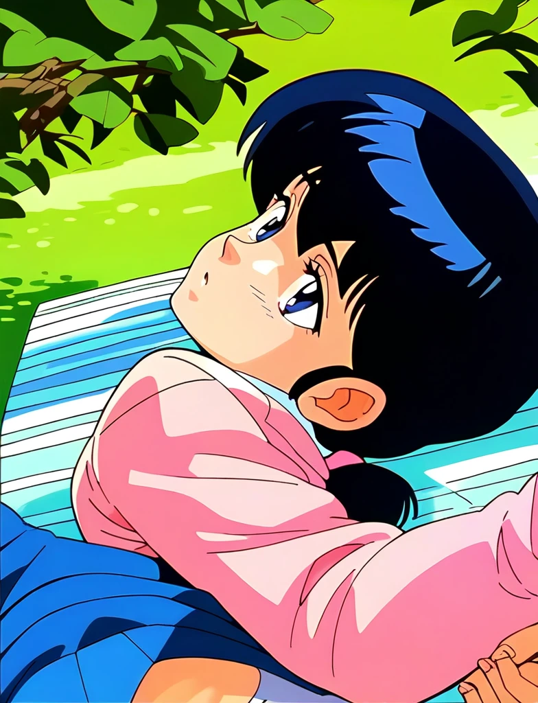 Kyoko,score_9,score_8_superior,score_7_superior,sauce_anime,One girl,alone,View your viewers,soaked,downpour,in the forest,Yellow dress、Sleeveless dress、Spread your legs,Dew panties,Lying down,Sad face,Bondage、Tie with rope、Countryside landscape、