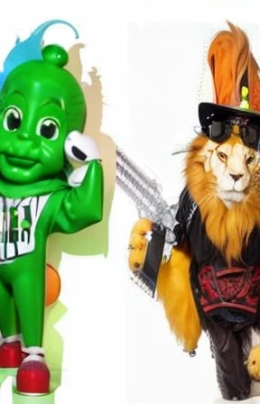 Dolly and proerd lion