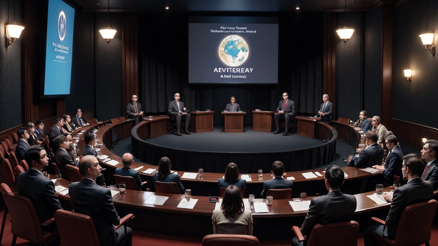 Leadership lectures and panel discussions by top leaders worldwide.