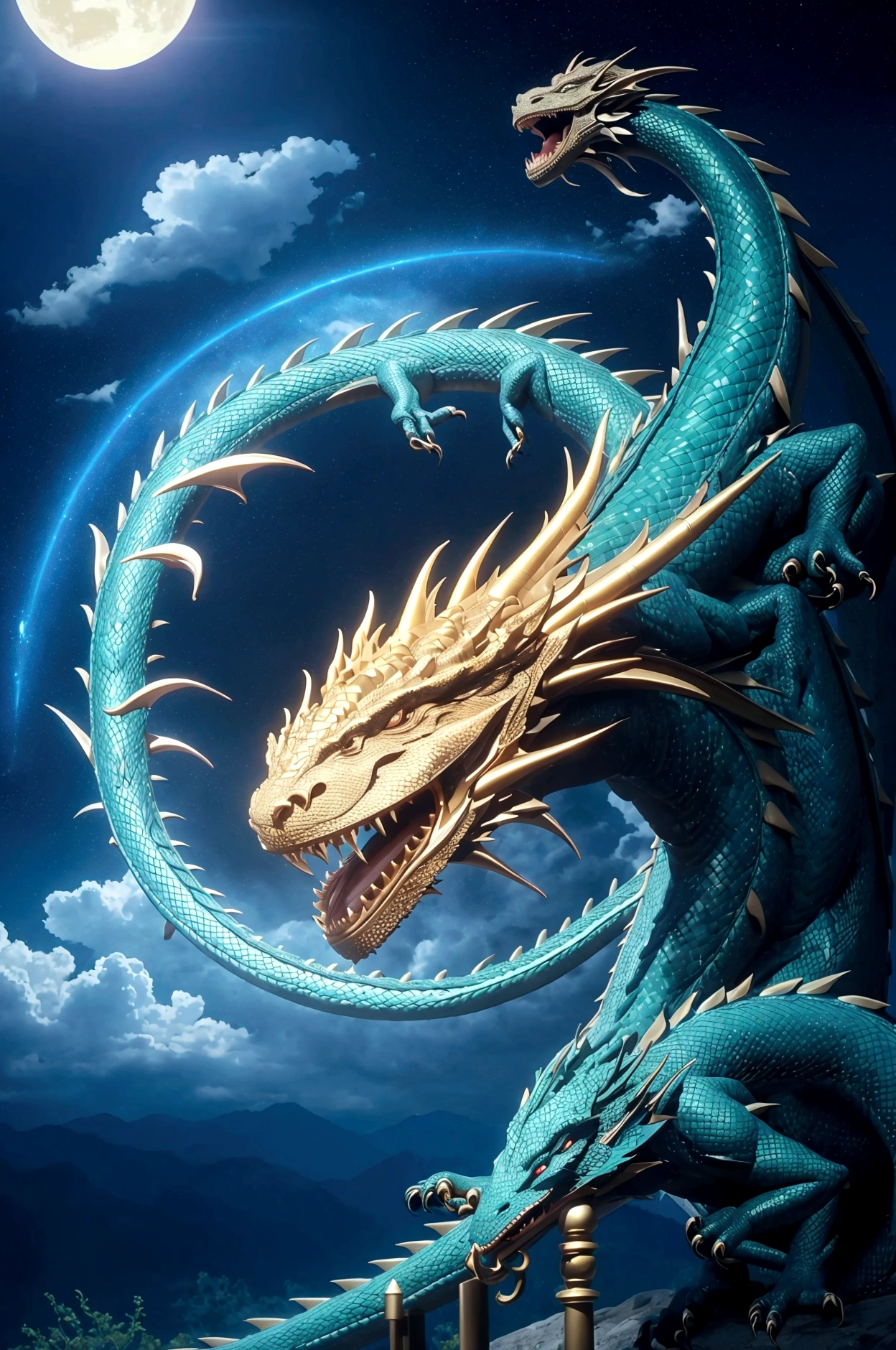 masterpiece, best quality, 與中國dragon交朋友, pleasure, happy, bright, dragon,