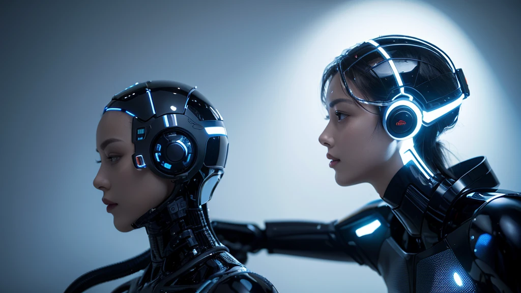 side view of artificial intelligence