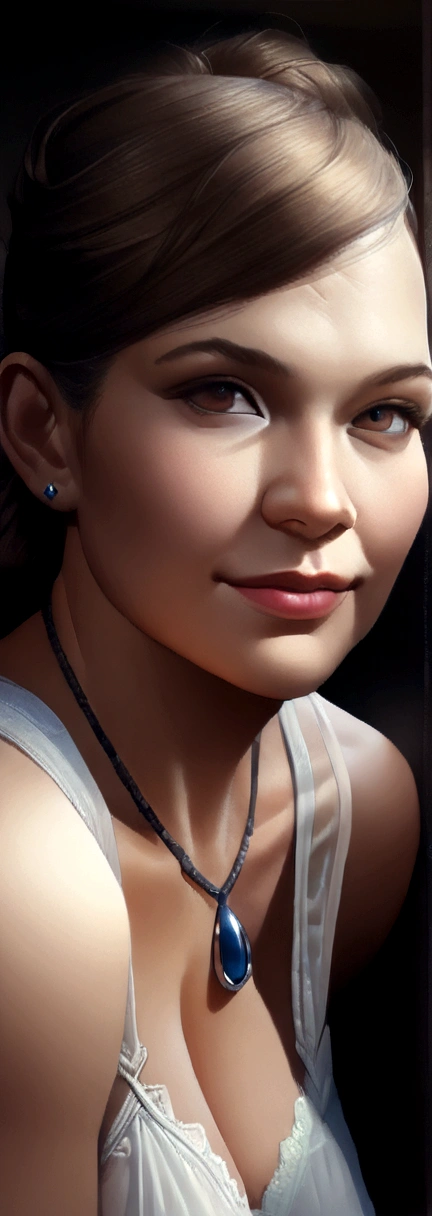 (masterpiece:1.3, Highest quality, Ultra-high resolution, Very detailed), (Realistic, photoRealistic:1.4), Beautiful illustrations, Perfect lighting, colorful, Written boundary depth, Beautiful detailsまでこだわった髪, Beautifully detailed face, Beautiful details, Droopy eyes、Beautiful clavicle, Beautiful body, 美しいLarge Breasts, Beautiful thighs, Beautiful legs, Beautiful fingers, Show Viewer、Front view:0.6, beauty1人, Japanese, beauty、30 years old, Perfect Face, (Perfect Anatomy, Anatomically correct), Cute and symmetrical face, Baby Face, , Shiny skin, (Black see-through babydoll:1.4) 、(Dark brown hair, Updo:1.4), Braided bangs、Dark brown eyes, Large Breasts, The body is slim, necklace, Small earrings:1.1, (Beautiful views),(night),( Luxury hotel room),Lying in bed、 優しいsmile、(smile, Lips parted),